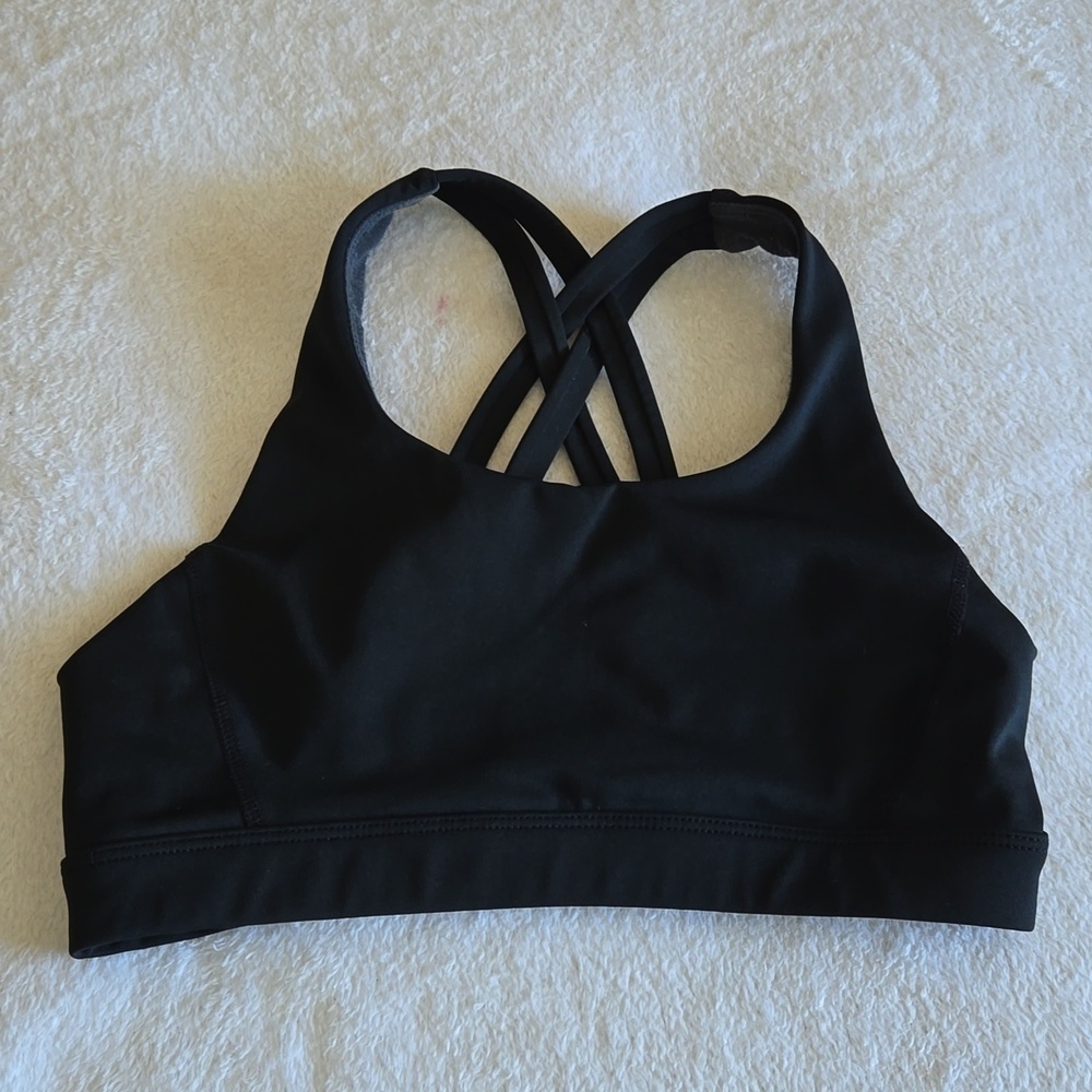 Nimble Black Sports Bra Size XS